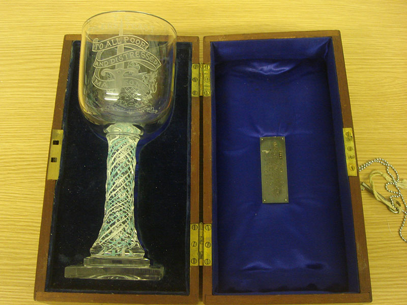 Doneraile Lodge 3558 Master's Goblet used at Festive Board